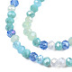 Electroplate Glass Beads Strands(EGLA-S192-001A-B08)-3
