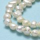 Natural Cultured Freshwater Pearl Beads Strands(PEAR-A005-05B-01)-4