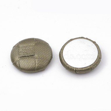 Imitation Leather Covered Cabochons(WOVE-N006-02C)-2