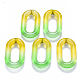 Two Tone Transparent Acrylic Linking Rings(OACR-S036-006B-N04)-3
