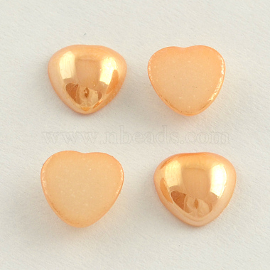 Pearlized Plated Opaque Glass Cabochons(PORC-S800-12mm-M)-2