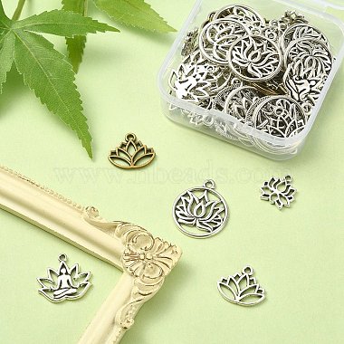 Pendentifs en alliage de style tibétain de style 60pcs 6(TIBE-YW0001-31)-5