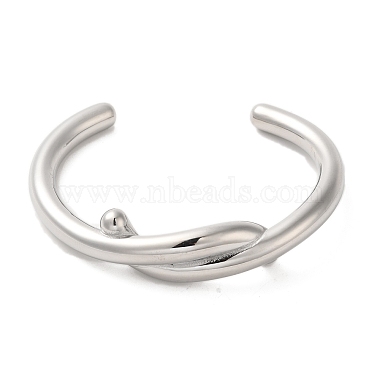 304 bracelets manchette en fil d'acier inoxydable(BJEW-Q773-06E-P)-3