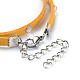 Faux Suede Cord Wrap Bracelets(BJEW-JB04413-04)-3