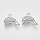 Brass Micro Pave Cubic Zirconia Charms(X-KK-T048-041P-NF)-1