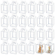 Folding Heart Print Transparent PVC Gift Packing Boxes(CON-WH0085-192A-02)-1