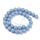 Natural Angelite Beads Strands(G-G840-03-12mm)-4