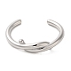 304 bracelets manchette en fil d'acier inoxydable(BJEW-Q773-06E-P)-3