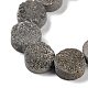 Electroplated Natural Druzy Agate Beads Strands(G-M433-01A)-4