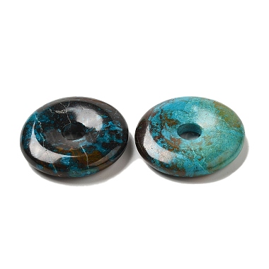 pendentifs chrysocolle naturelle(G-F639-04J)-2