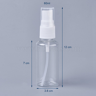 60ml Transparent PET Plastic Spray Bottle(X-MRMJ-WH0032-01B)-1
