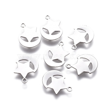 304 Stainless Steel Charms(STAS-E474-10P)-2