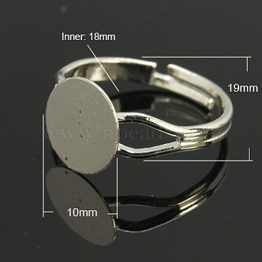 Composants d'anneau en laiton(KK-C3044-10mm-N)-1