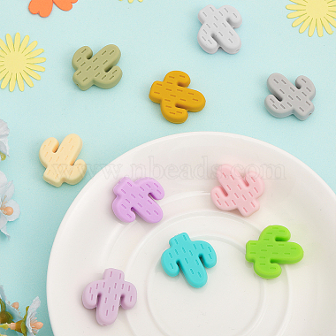 18Pcs 18 Styles Food Grade Eco-Friendly Silicone Beads(SIL-CA0001-70)-4