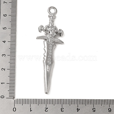 Tibetan Style Alloy Pendant(X-FIND-A042-27P)-3