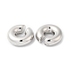 Rack Plating Brass Round Cuff Earrings(EJEW-R150-01P)-2