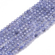 Perles tanzanite naturel brins(G-S361-2mm-008)-1