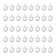 40Pcs White Cat Eye Charms(STAS-UN0045-89)-1