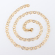 304 Stainless Steel Cable Chain Necklaces(MAK-N016-04G)-2