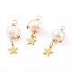 Natural Cultured Freshwater Pearl Pendants(PALLOY-JF00673-02)-1