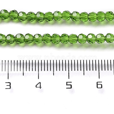 Transparent Glass Beads Strands(EGLA-A035-T3mm-D11)-5