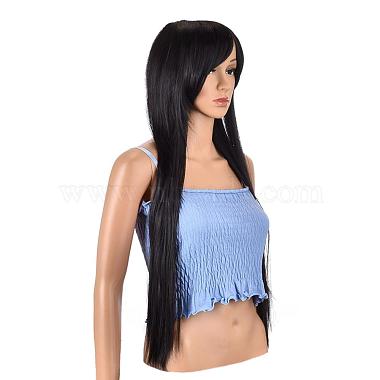 31.5 inch(80cm) Long Straight Cosplay Party Wigs(OHAR-G008-08B)-3