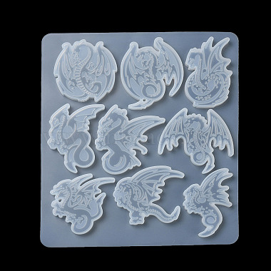 DIY Dragon Pendant Silicone Molds(DIY-G091-01A)-4