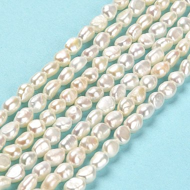 Natural Cultured Freshwater Pearl Beads Strands(PEAR-E016-104)-2