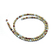 Chapelets de perles en jaspe aqua terra naturel(G-N0128-48-4mm)-2