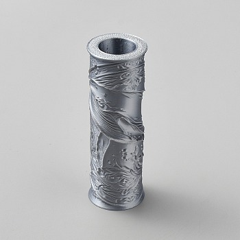 Polylactic Acid Mold, Clay Roller, Column, Whale, 105x36mm