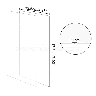 Olycraft Transparent Acrylic for Picture Frame(TACR-OC0001-04B)-2