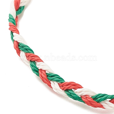 3Pcs 3 Style Waxed Polyester Braided Bracelets Sets(BJEW-JB08115-04)-7