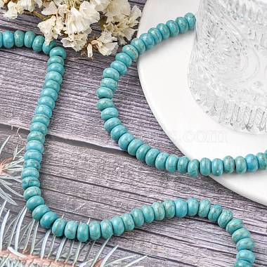 Synthetic Turquoise Beads Strands(TURQ-G109-8x5mm-06)-5