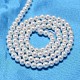 Chapelets de perles rondes en coquille(X-BSHE-L011-3mm-A013)-3