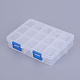 Organizer Storage Plastic Box(CON-WH0001-05)-1