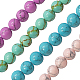 Synthetic Turquoise Beads Strands(TURQ-H038-4mm-M)-1
