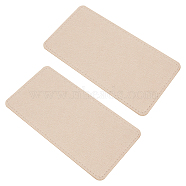 Felt Inserts Bag Bottom, Cushion Pad, Rectangle, Camel, 25x13x0.45cm(DIY-WH0308-167B-01)