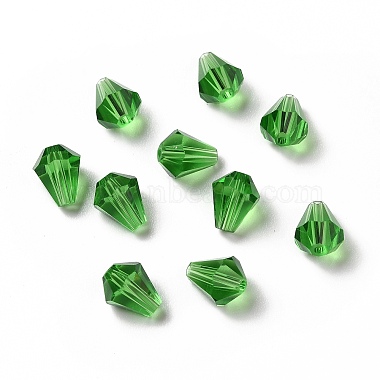 Green Diamond K9 Glass Beads