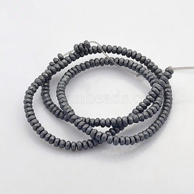 Electroplate Non-magnetic Synthetic Hematite Beads Strands(G-J208B-09)-2
