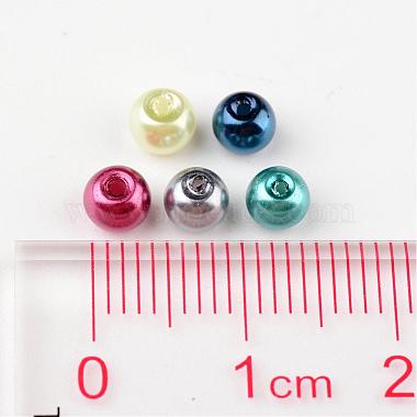 Mixed Glass Pearl Round Beads(X-HYC001)-4