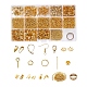 ensembles de découvertes de bijoux en métal(DIY-YW0001-23G)-1