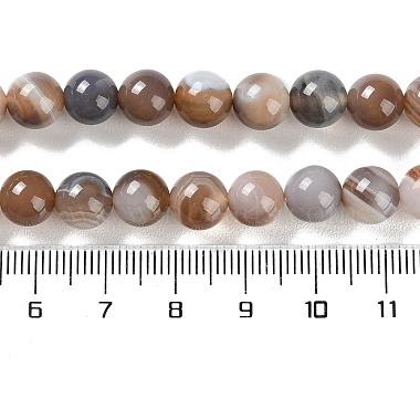 agate à rayures naturelles / brins de perles d'agate(G-Z060-A01-B14)-5