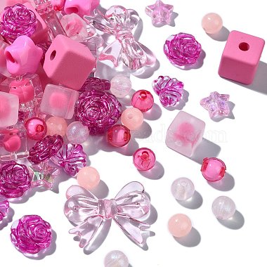 200Pcs Mixed Styles Acrylic Beads(OACR-CJ0001-83)-3