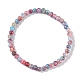 ensembles de bracelets extensibles en perles de verre bohème(QN1212-1)-2