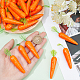 мини пенопластовая имитация моркови(DJEW-WH0038-32)-3
