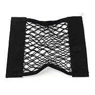 Oxford Fabric Ceiling Cargo Net Pocket, Pouch Bag Storage Mesh Net for Car Trunk Storage, Black, 24.5x30x0.5cm(AJEW-WH0181-77A)