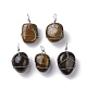Natural Tiger Eye Copper Wire Wrapped Pendants(G-C110-06C-P)-1