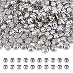 Stainless Steel Beads, Rondelle, Stainless Steel Color, 4x2.5mm, Hole: 2.5mm, 200pcs(STAS-DC0017-49B)