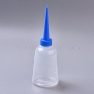 Plastic Glue Bottles, Blue, 17cm, Capacity: 150ml(X-DIY-WH0079-73)