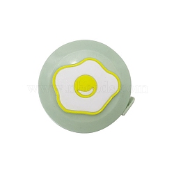 Plastic Tape Measure, Soft Retractable Sewing Tape Measure, for Body, Sewing, Egg, 49mm(PW-WGFF208-03)